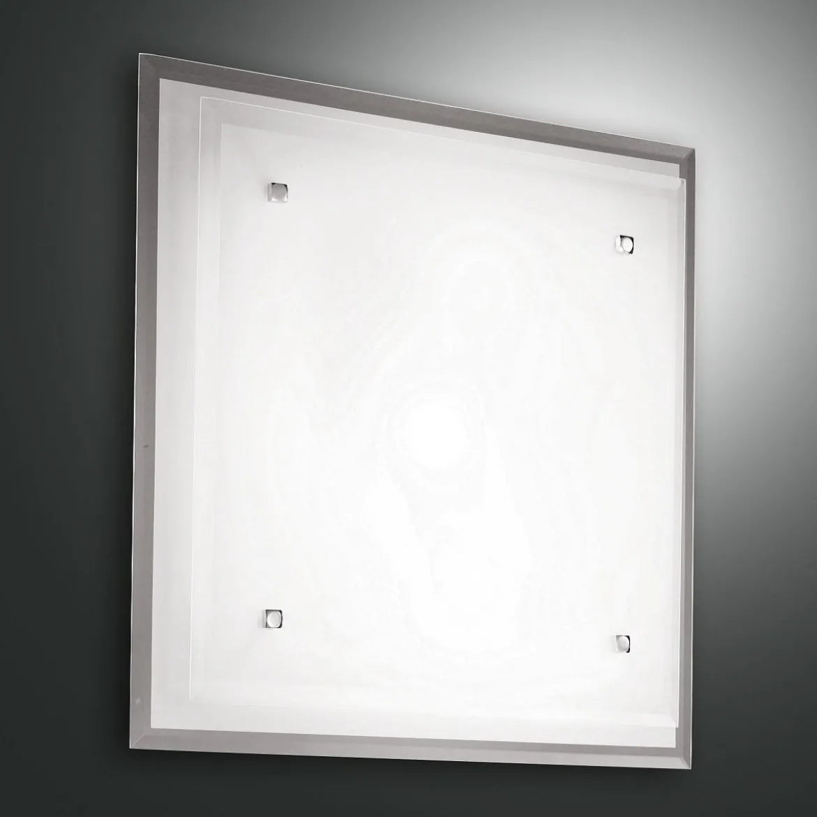 FABAS LUCE No. 2957-65-102 Deckenleuchte MAGGIE 40x40 weiss
