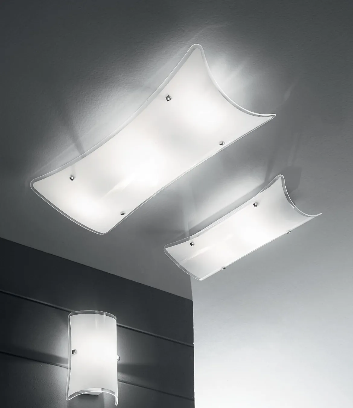 FABAS LUCE No. 3113-66-102 Deckenleuchte MILTON 30x70 weiss