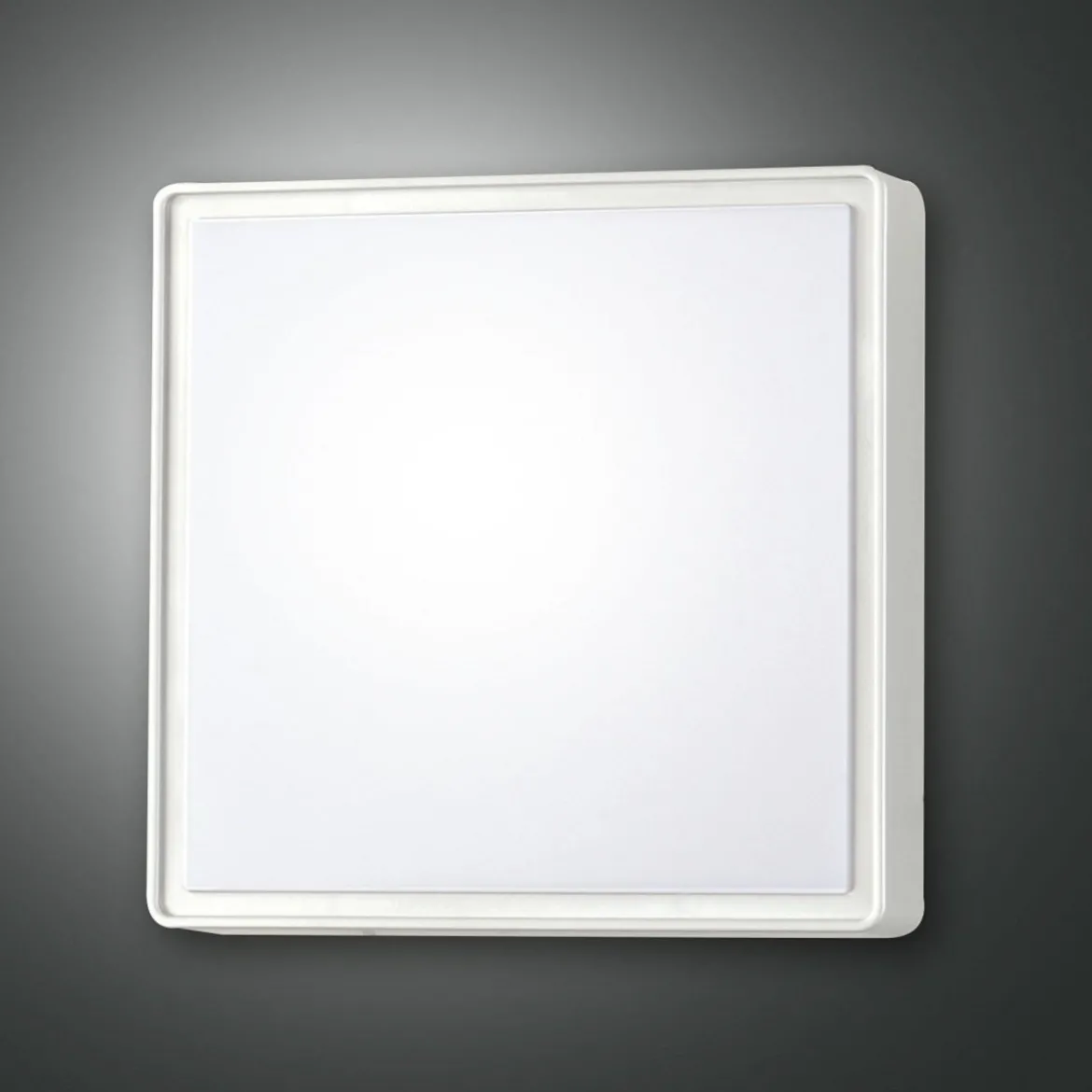 FABAS LUCE No. 3205-62-102 Deckenleuchte OBAN 24x24 weiss IP65