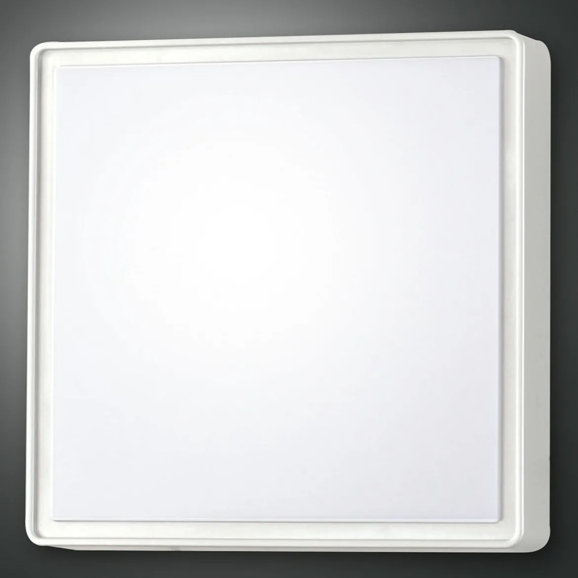 FABAS LUCE No. 3225-65-102 Deckenleuchte OBAN 30x30 weiss IP65