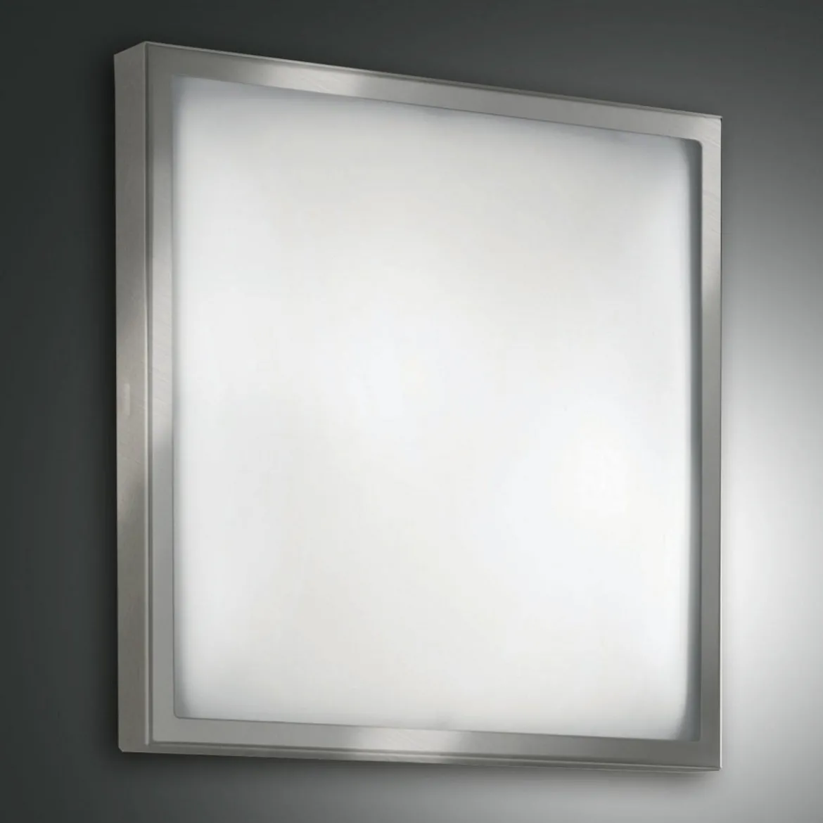 FABAS LUCE No. 3163-61-178 Deckenleuchte OSAKA LED 30x30 nickel satiniert