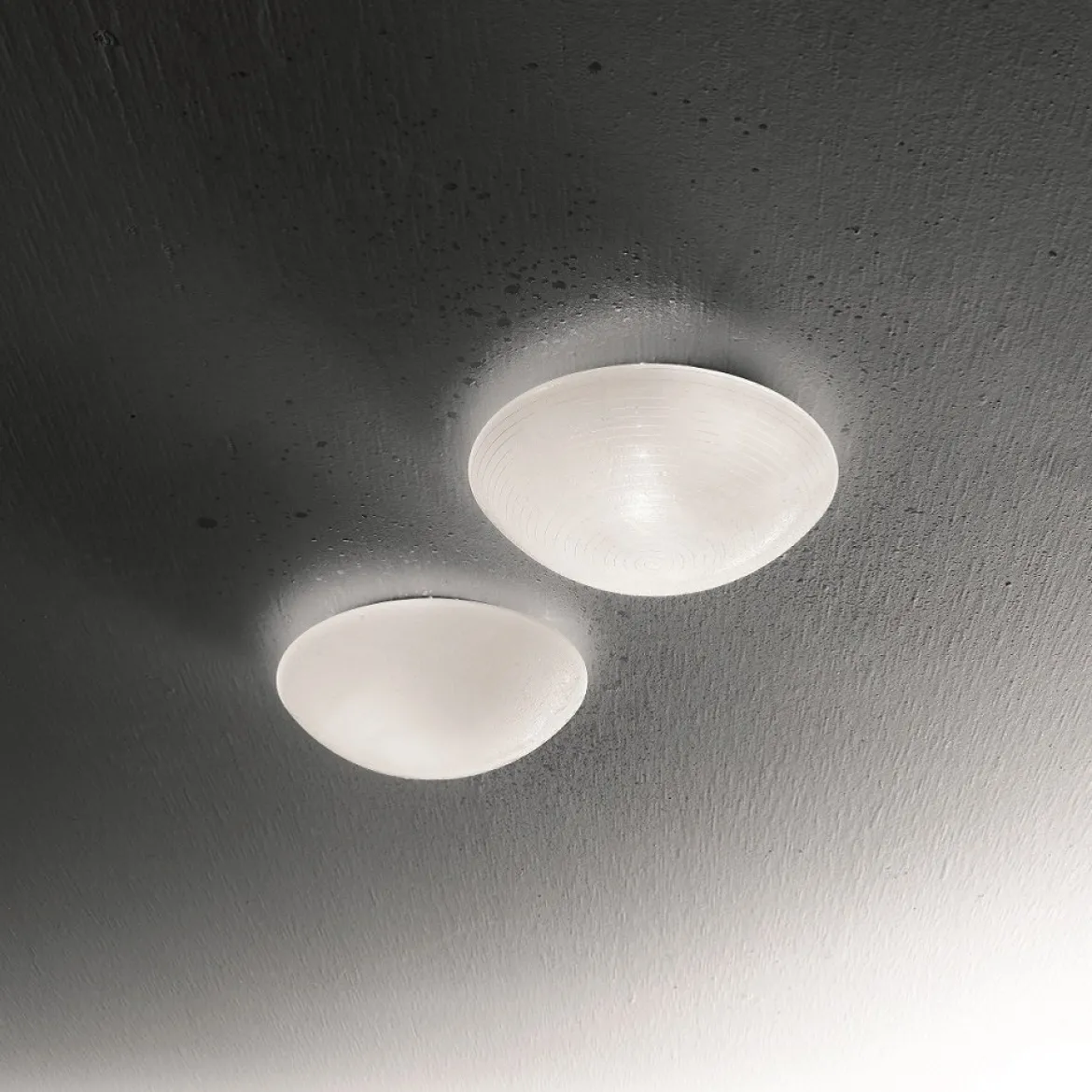 FABAS LUCE No. 3094-61-258 Deckenleuchte PANDORA LED D.30 weiss gewischt