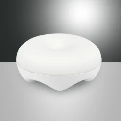 FABAS LUCE No. 3509-30-102 LED Akku Tischleuchte Bluma weiß 17 cm dimmbar