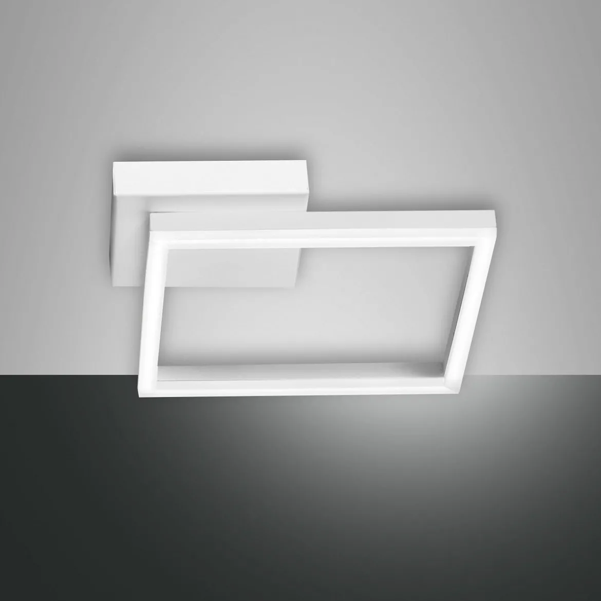 FABAS LUCE No. 3394-23-102 LED Deckenleuchte Bard 27x27 weiss dimmbar 4000K