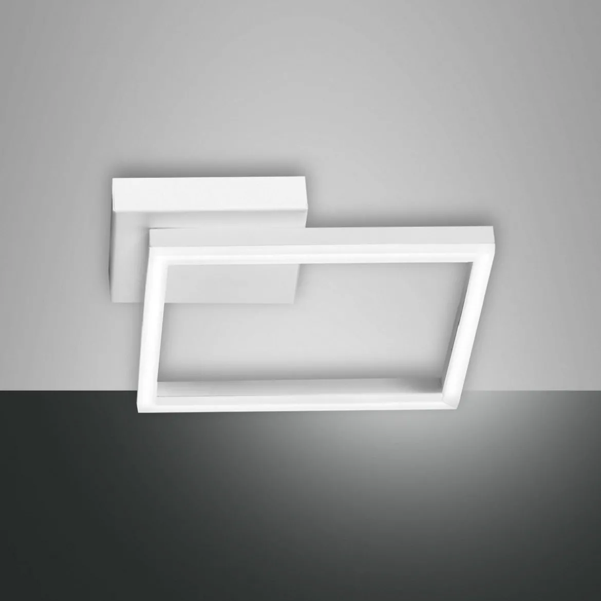 FABAS LUCE No. 3394-21-102 LED Deckenleuchte Bard 27x27 weiss dimmbar
