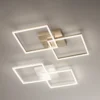FABAS LUCE No. 3394-65-225 LED Deckenleuchte Bard 65x65 gold edelmatt dimmbar