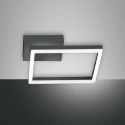 FABAS LUCE No. 3394-21-282 LED Deckenleuchte Bard 27x27 anthrazit dimmbar