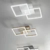 FABAS LUCE No. 3394-22-282 LED Deckenleuchte Bard 45x45 anthrazit dimmbar
