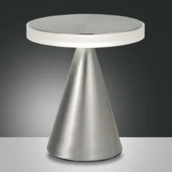 FABAS LUCE No. 3386-35-178 LED Tischleuchte Neutra nickel mit Touchdimmer 27 cm