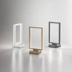 FABAS LUCE No. 3394-30-102 LED Tischleuchte Bard weiss dimmbar 30 cm