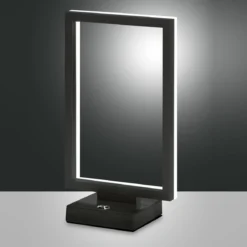 FABAS LUCE No. 3394-30-282 LED Tischleuchte Bard anthrazit dimmbar 30 cm