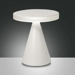 FABAS LUCE No. 3386-35-102 LED Tischleuchte Neutra weiss mit Touchdimmer 27 cm