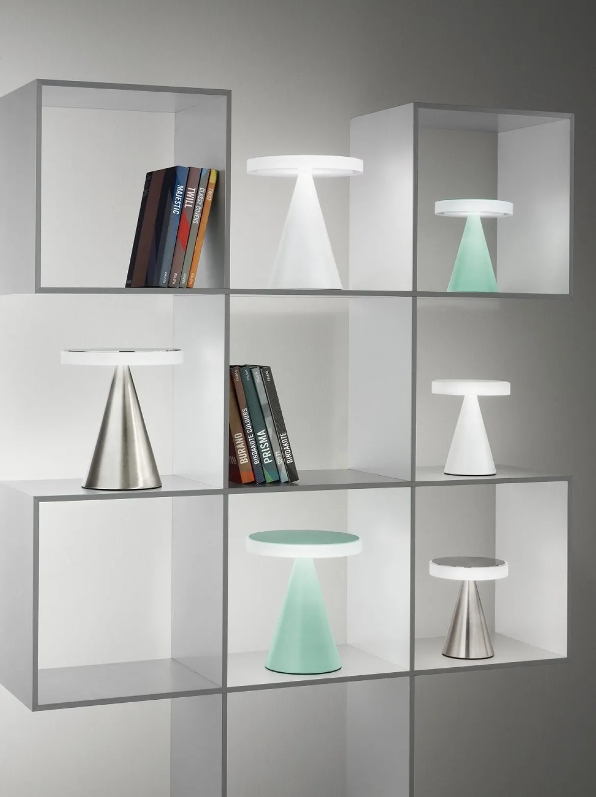 FABAS LUCE No. 3386-34-178 LED Tischleuchte Neutra nickel satiniert mit Touchdimmer 20 cm