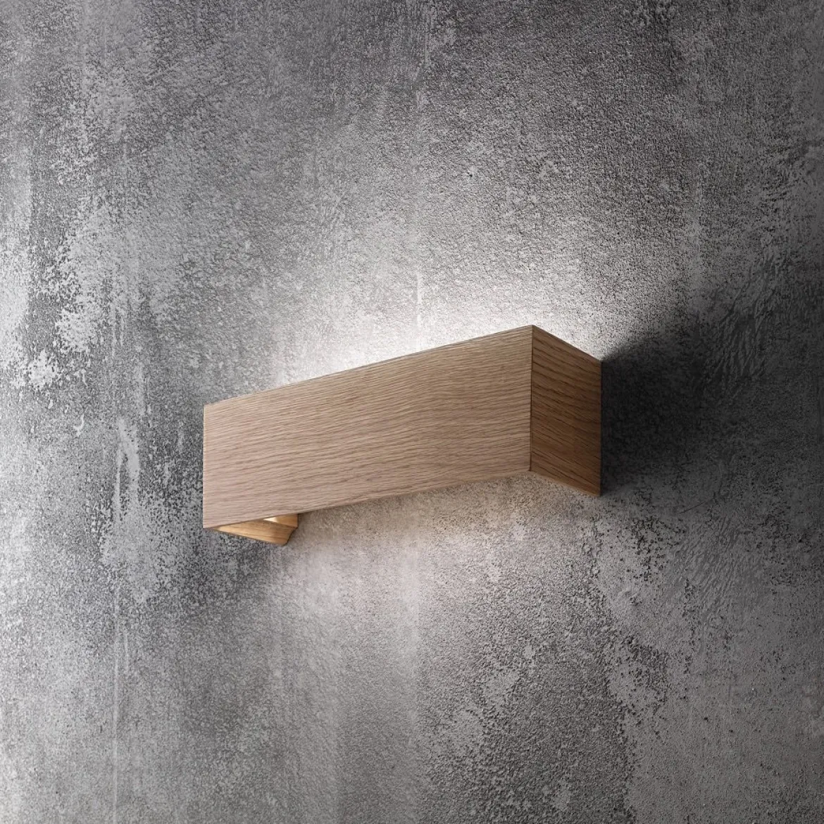 FABAS LUCE No. 3383-21-215 LED Wandleuchte Badia holz 38 cm