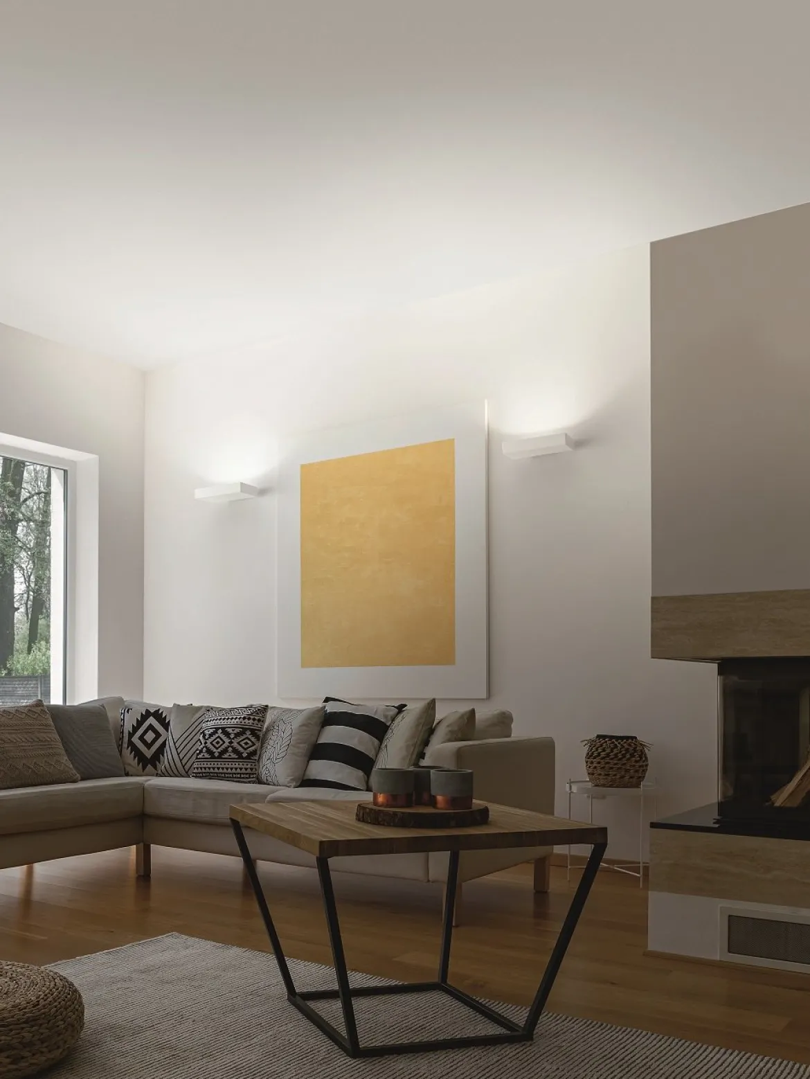 FABAS LUCE No. 3506-22-955 LED Wandleuchte Emma 41W weiß dimmbar