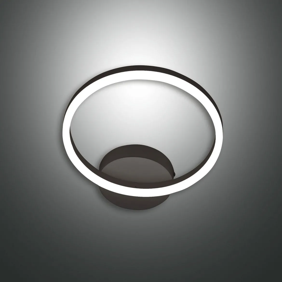 FABAS LUCE No. 3508-21-101 LED Wandleuchte Giotto schwarz 30 cm dimmbar