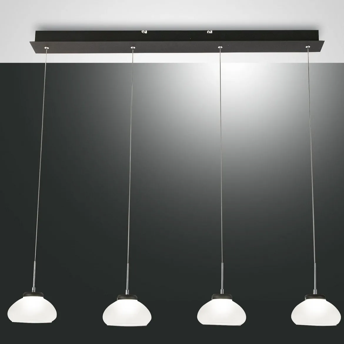 FABAS LUCE No. 3547-48-102 Pendelleuchte Arabella 4-flammig Weiß