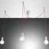 FABAS LUCE No. 3473-47-102 Pendelleuchte Blog E27 3-flammig weiß rot