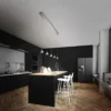 FABAS LUCE No. 3443-48-212 Pendelleuchte Delta LED 5-flammig Alu satiniert dimmbar