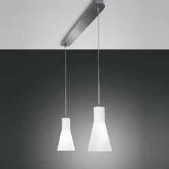 FABAS LUCE No. 2753-46-138 Pendelleuchte DIANA 2-flammig verchromt