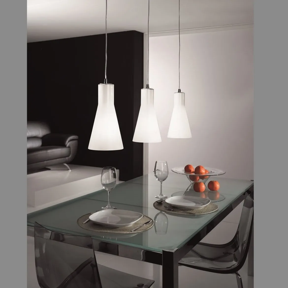 FABAS LUCE No. 2753-47-138 Pendelleuchte DIANA 3-flammig verchromt