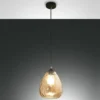 FABAS LUCE No. 3518-40-125 Pendelleuchte Gisella E27 1-flammig amber