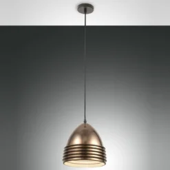 FABAS LUCE No. 3609-40-179 Pendelleuchte Gavia Schwarz Bronze E27 22cm