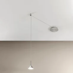 FABAS LUCE No. 3410-41-212 Pendelleuchte Isabella 1-flammig nickel satiniert chrom