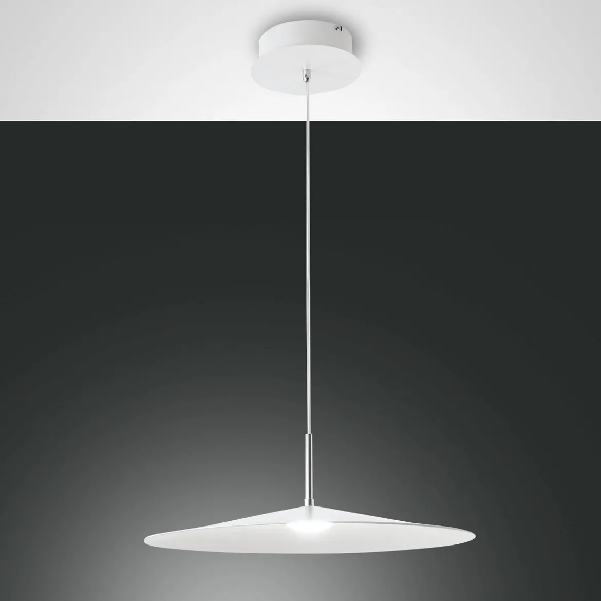 FABAS LUCE No. 3347-45-102 Pendelleuchte Kasa LED weiß dimmbar