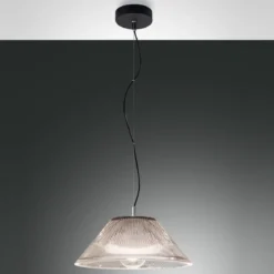 FABAS LUCE No. 3637-40-126 Pendelleuchte Salento Grau E27