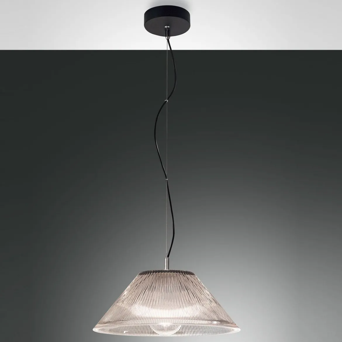 FABAS LUCE No. 3637-40-126 Pendelleuchte Salento Grau E27