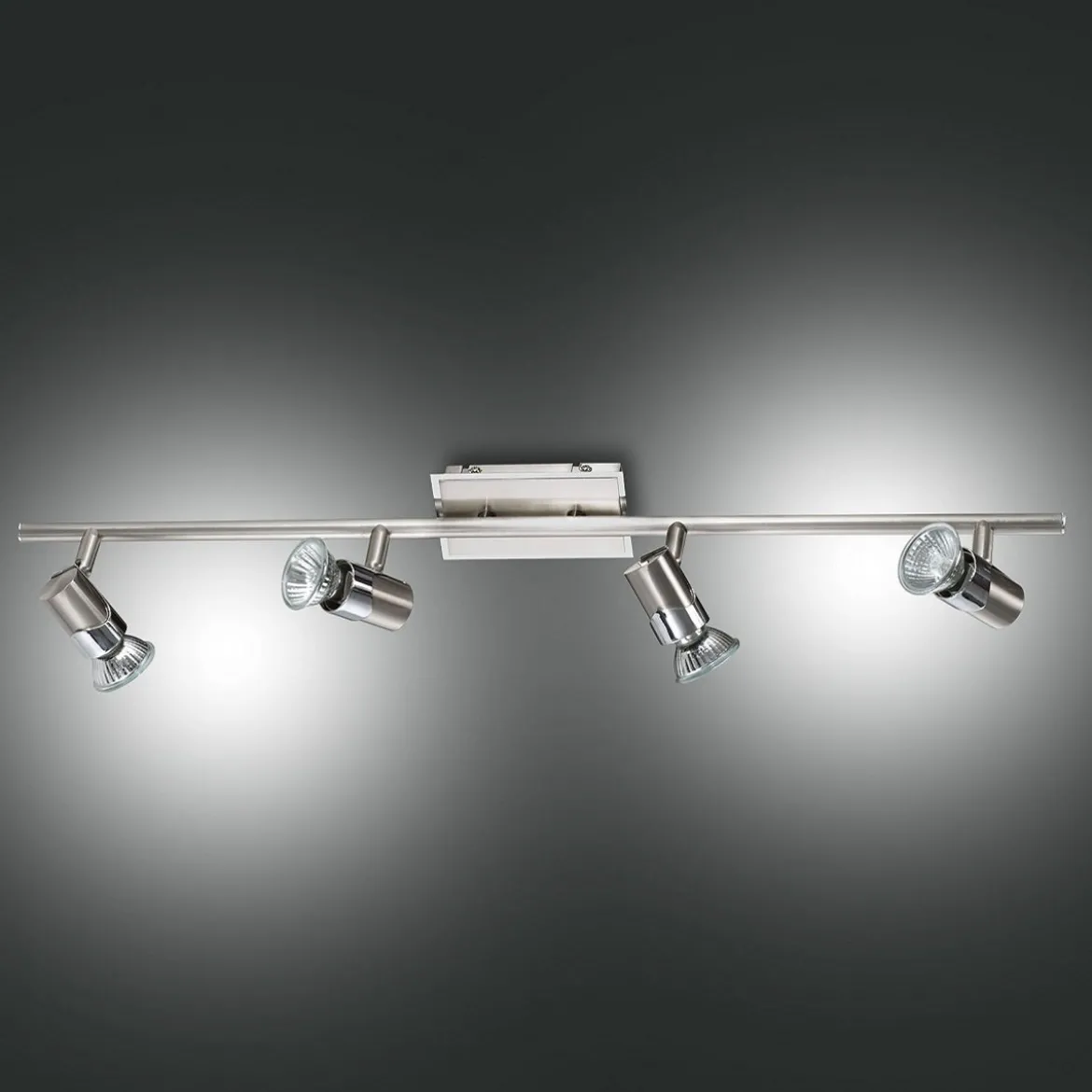 FABAS LUCE No. 2554-80-178 Spot ALICE 4-flammig nickel satiniert