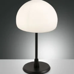FABAS LUCE No. 3569-30-101 Tischleuchte GAIA Schwarz LED G9 Touchdimmer