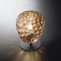 FABAS LUCE No. 3518-30-125 Tischleuchte Gisella E27 1-flammig amber