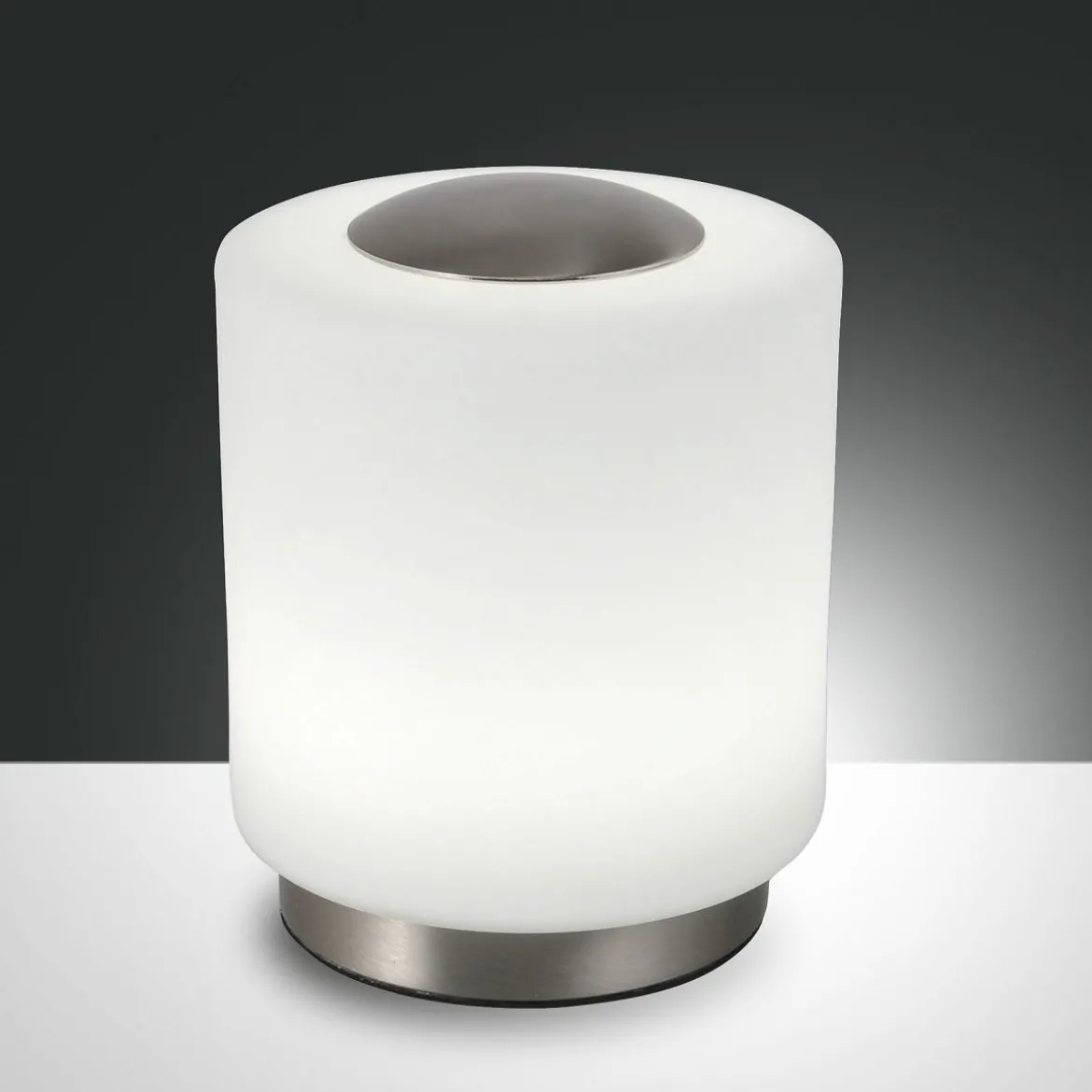 FABAS LUCE No. 3257-30-178 Tischleuchte SIMI nickel satiniert