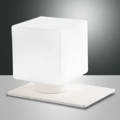 FABAS LUCE No. 3579-30-102 Tischleuchte Zara Weiss LED G9 Touchdimmer