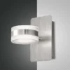 FABAS LUCE No. 3239-21-212 Wandleuchte DUNK LED aluminium gebürstet
