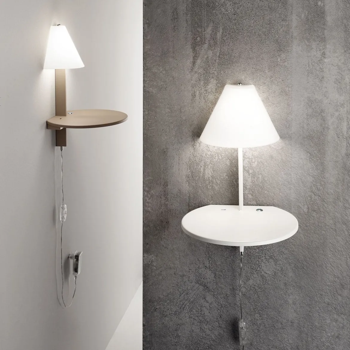 FABAS LUCE No. 3417-20-102 Wandleuchte Goodnight LED weiß dimmbar