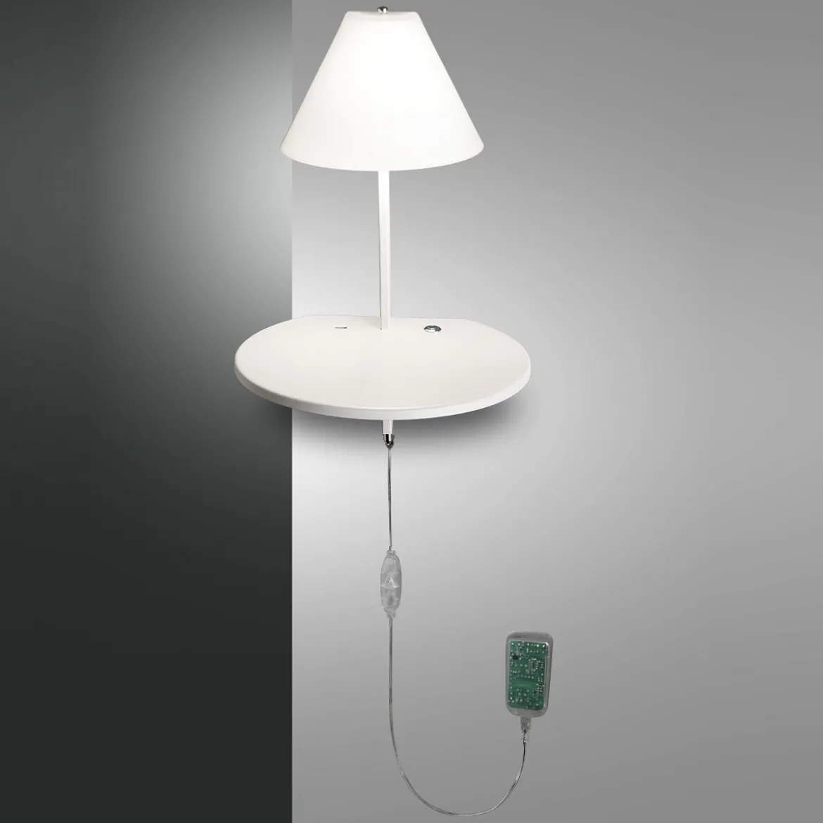 FABAS LUCE No. 3417-20-102 Wandleuchte Goodnight LED weiß dimmbar