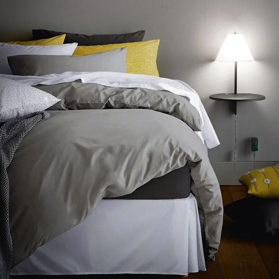 FABAS LUCE No. 3417-20-164 Wandleuchte Goodnight LED anthrazit dimmbar