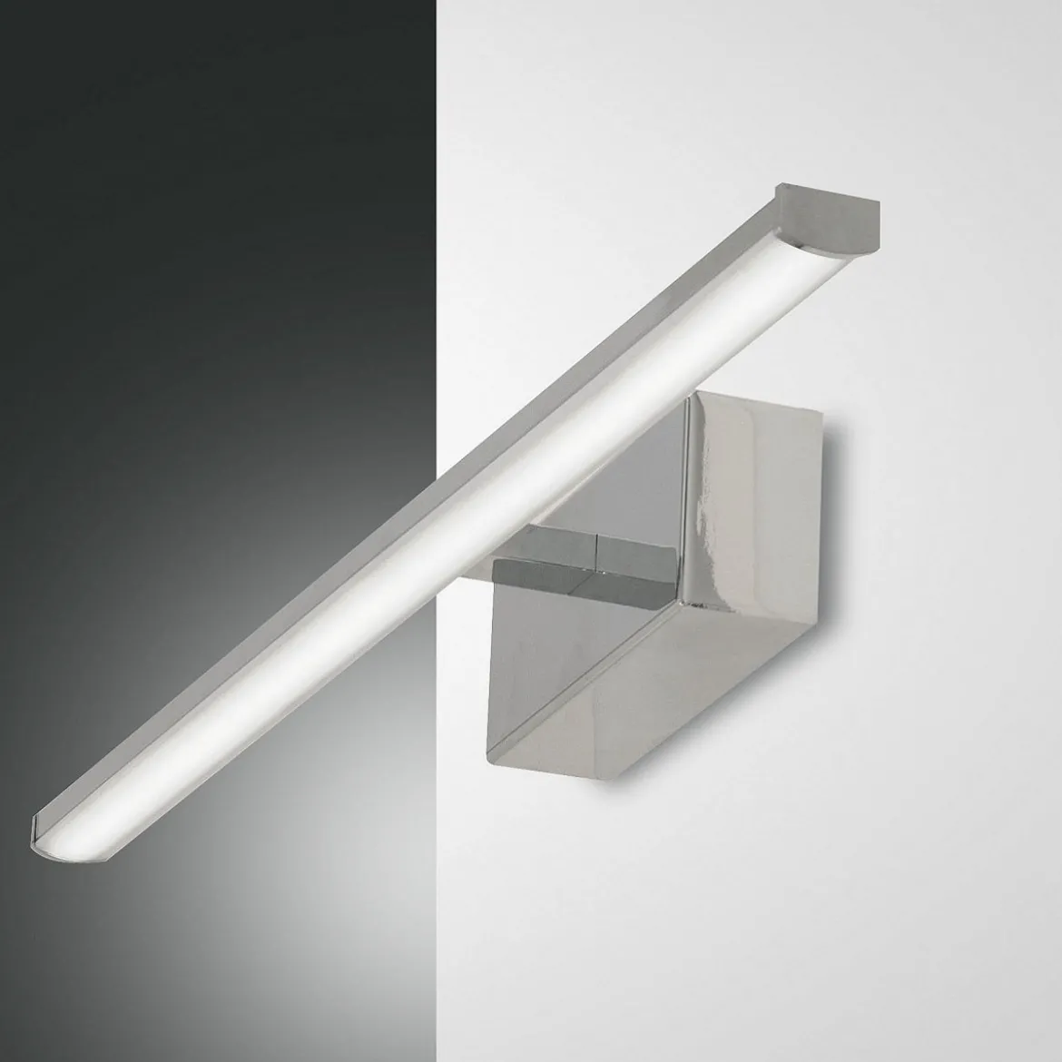 FABAS LUCE No. 3361-26-138 Wandleuchte Nala 50 cm chrom IP 44