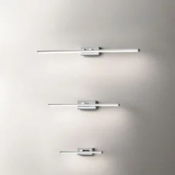 FABAS LUCE No. 3361-28-138 Wandleuchte Nala 75 cm chrom IP 44