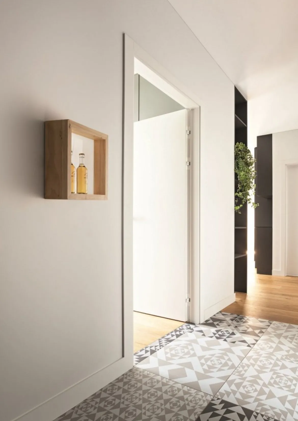 FABAS LUCE No. 3471-22-215 Wandleuchte Window Eichenholz