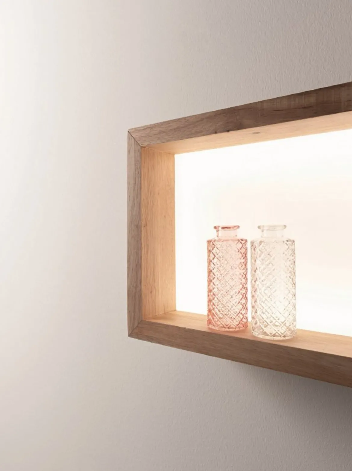 FABAS LUCE No. 3471-26-215 Wandleuchte Window Eichenholz