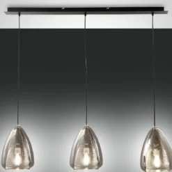 Fabas Luce 3673-48-126 Pendelleuchte Britton 3-flammig grau