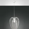 Fabas Luce 3677-45-102 Pendelleuchte Camp 40cm weiss E27