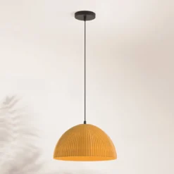 Fabas Luce 3757-40-367 Pendelleuchte Carola Senffarbe