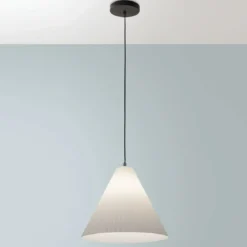 Fabas Luce 3758-40-102 Pendelleuchte Cone weiss 32cm E27