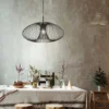 Fabas Luce 3706-40-101 Pendelleuchte Fassa 60cm schwarz E27