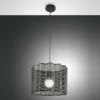 Fabas Luce 3581-40-101 Pendelleuchte Glicine Metall schwarz E27